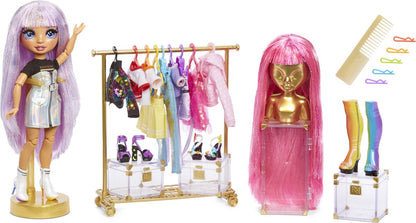Rainbow High Fashion Studio - Pop Avery Styles met Poppenkleding