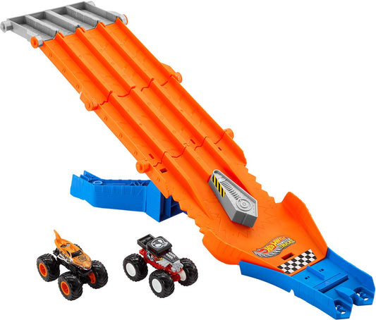 HOT WHEELS Monstertrucks RACEN EN SLOPEN