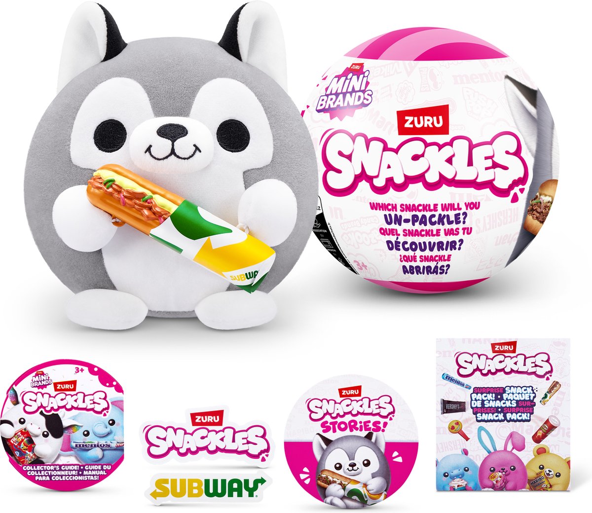 ZURU - Snackles - Klein formaat - 14 cm