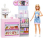 Barbie Koffiebar - mattel barbie coffee shop set - speelpop