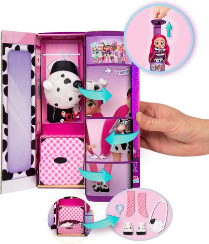 TM TOYS - Pop Dotty Fashion Doll - Cry Babies Best Friends Forever