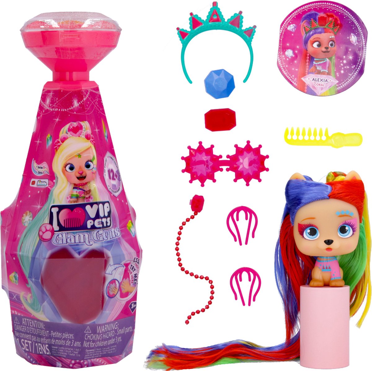 IMC Toys Vip Pets 8421134712980, 3 jaar, Verschillende kleuren, Kunststof