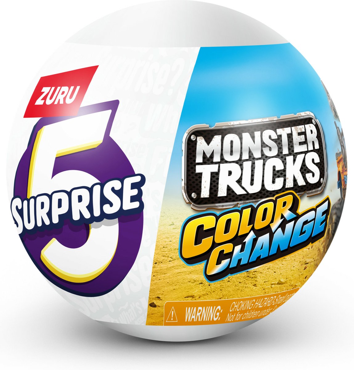 5 Surprise Color Change Monster Trucks Serie 3 van ZURU