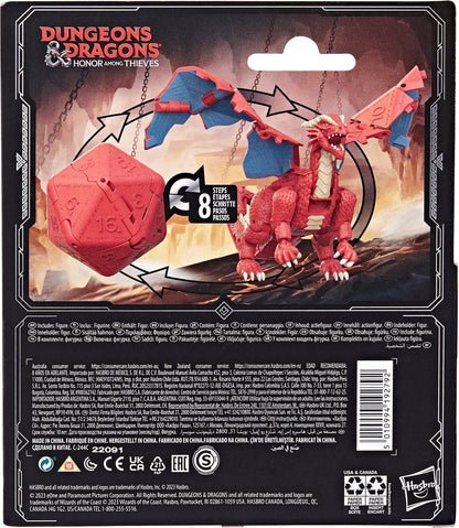 Dungeons & Dragons Honor Among Thieves D&D Dicelings Red Dragon - Actiefiguur