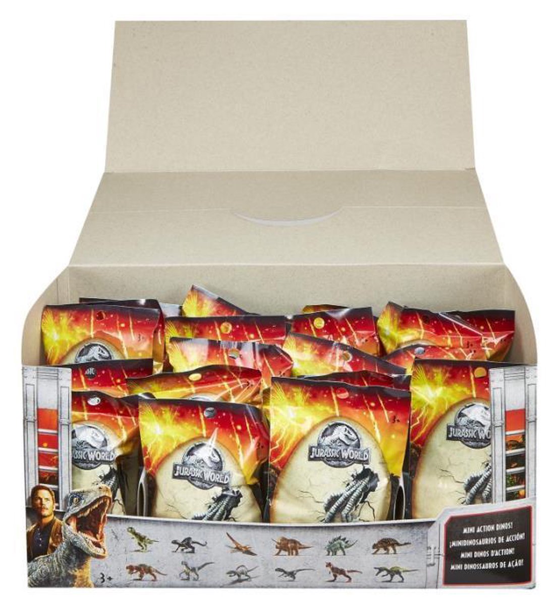 Mattel Jurassic World Mini Dino Assorti - 1 stuk