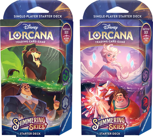 Lorcana Shimmering Skies Set 5 Starter Deck