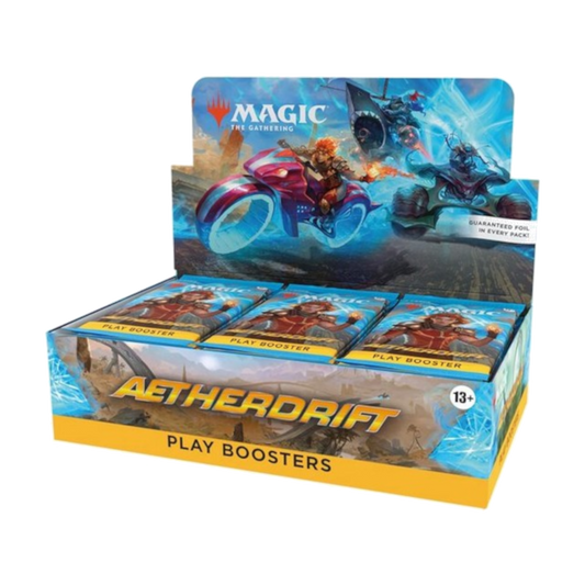 Aetherdrift Play Booster Display