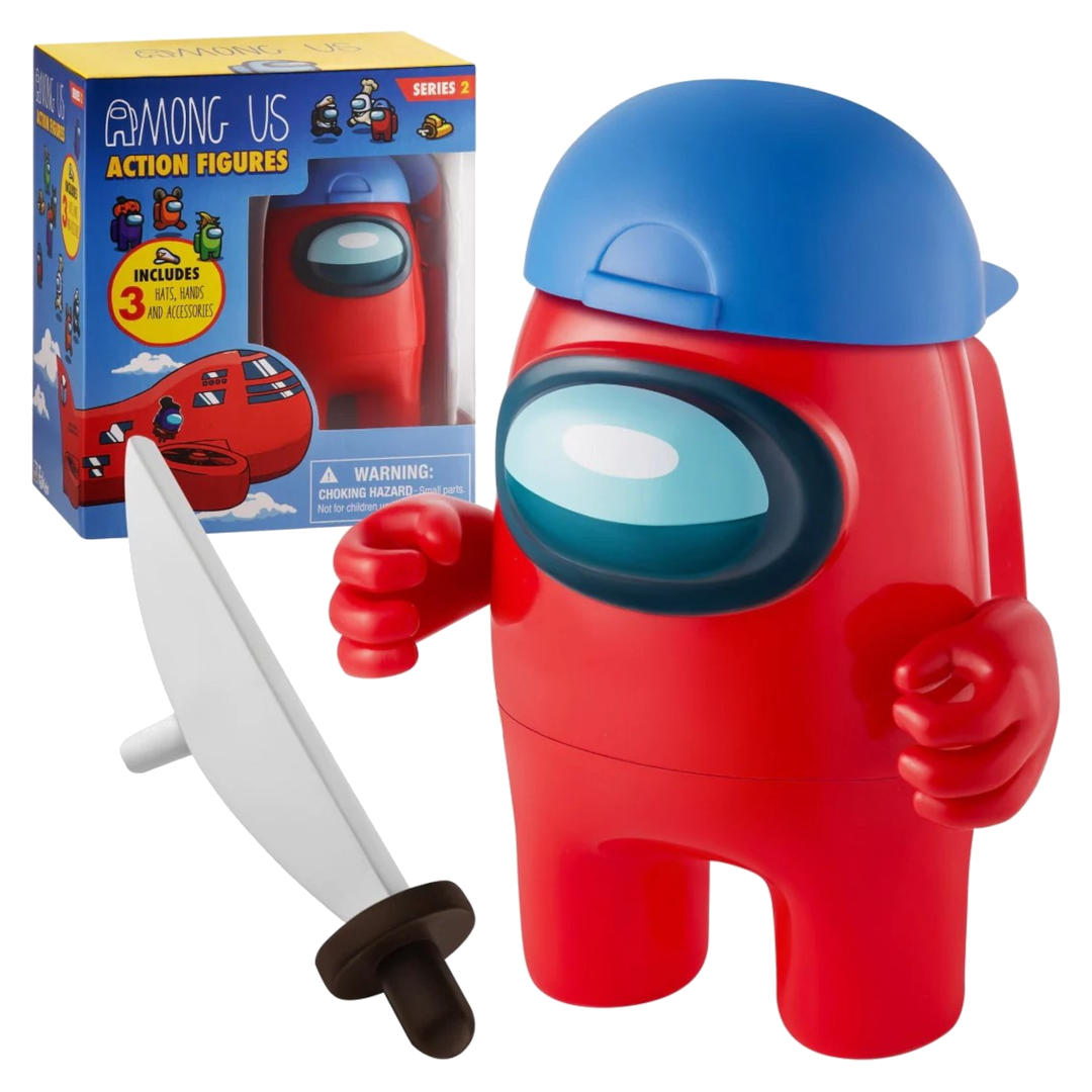 Among-Us-Series-2-Crewmate-Figure---Rood