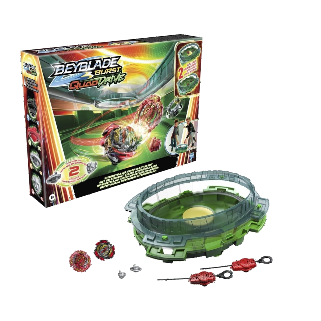 Beyblade burst quaddrive interstellar drop battle set