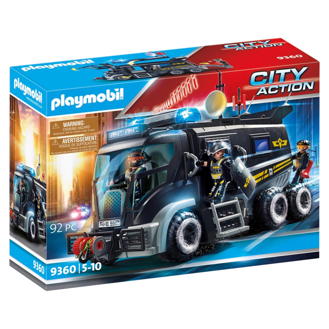 City Action SIE-truck met licht en geluid 9360