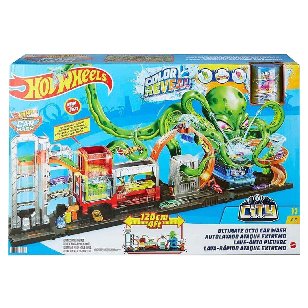 Color reveal octo car wash