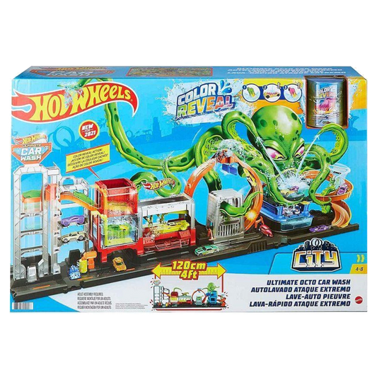 Color reveal octo car wash