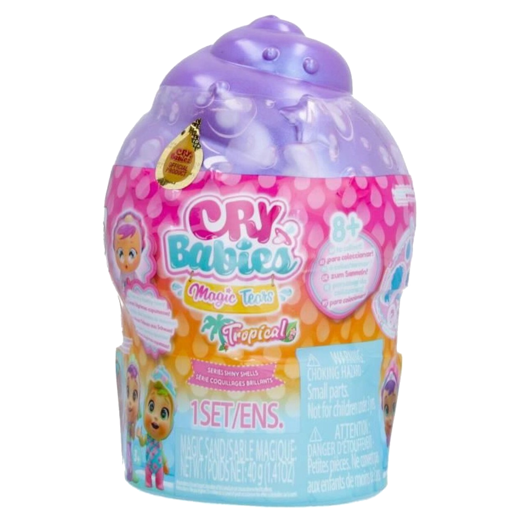 Cry Babies Magic Tears Tropical Shiny Shells Surprise Doll