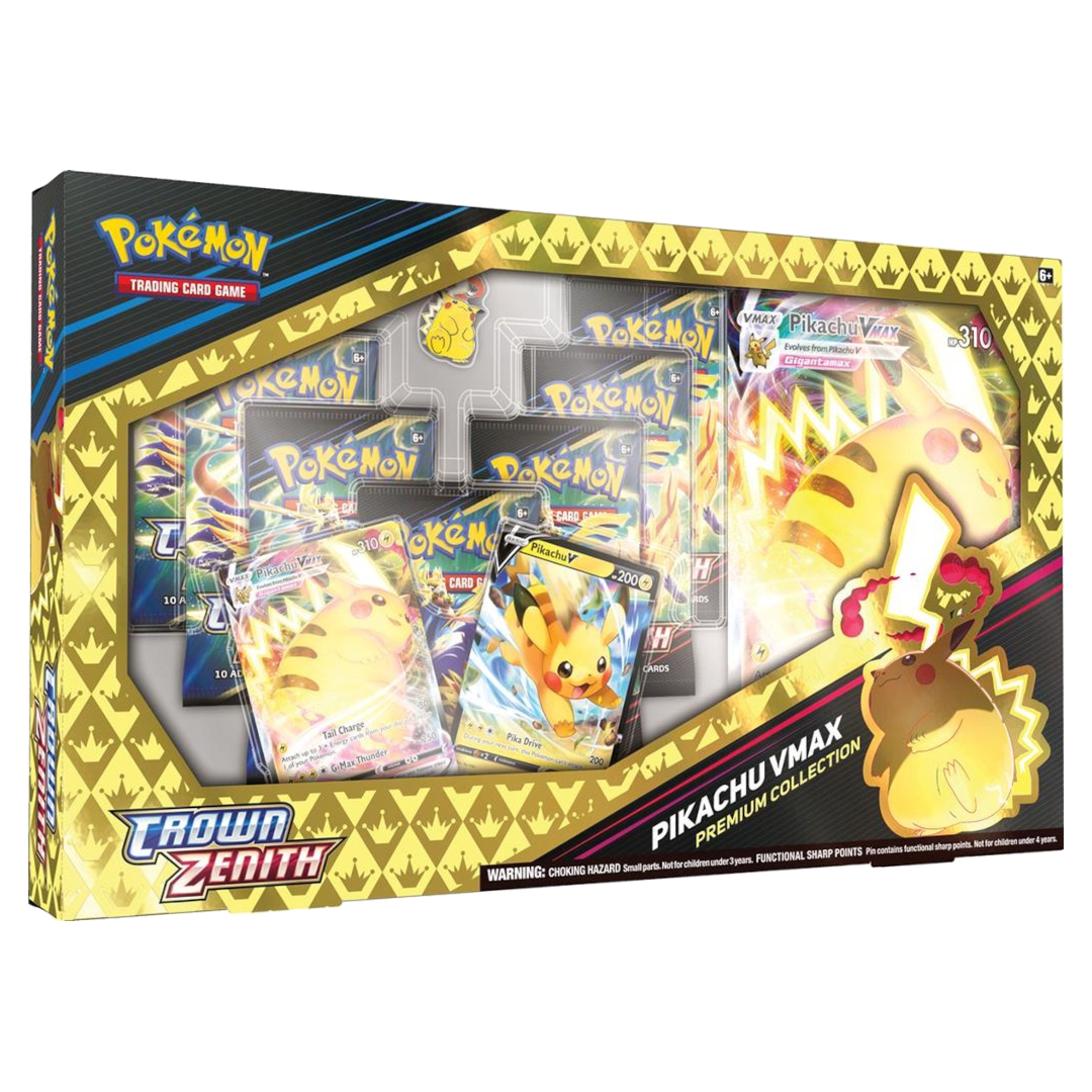 Crown Zenith Pikachu Vmax Box