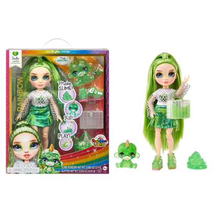 Rainbow High Klassieke Modepop   Verrassingsitem   Met slijmset en diertje