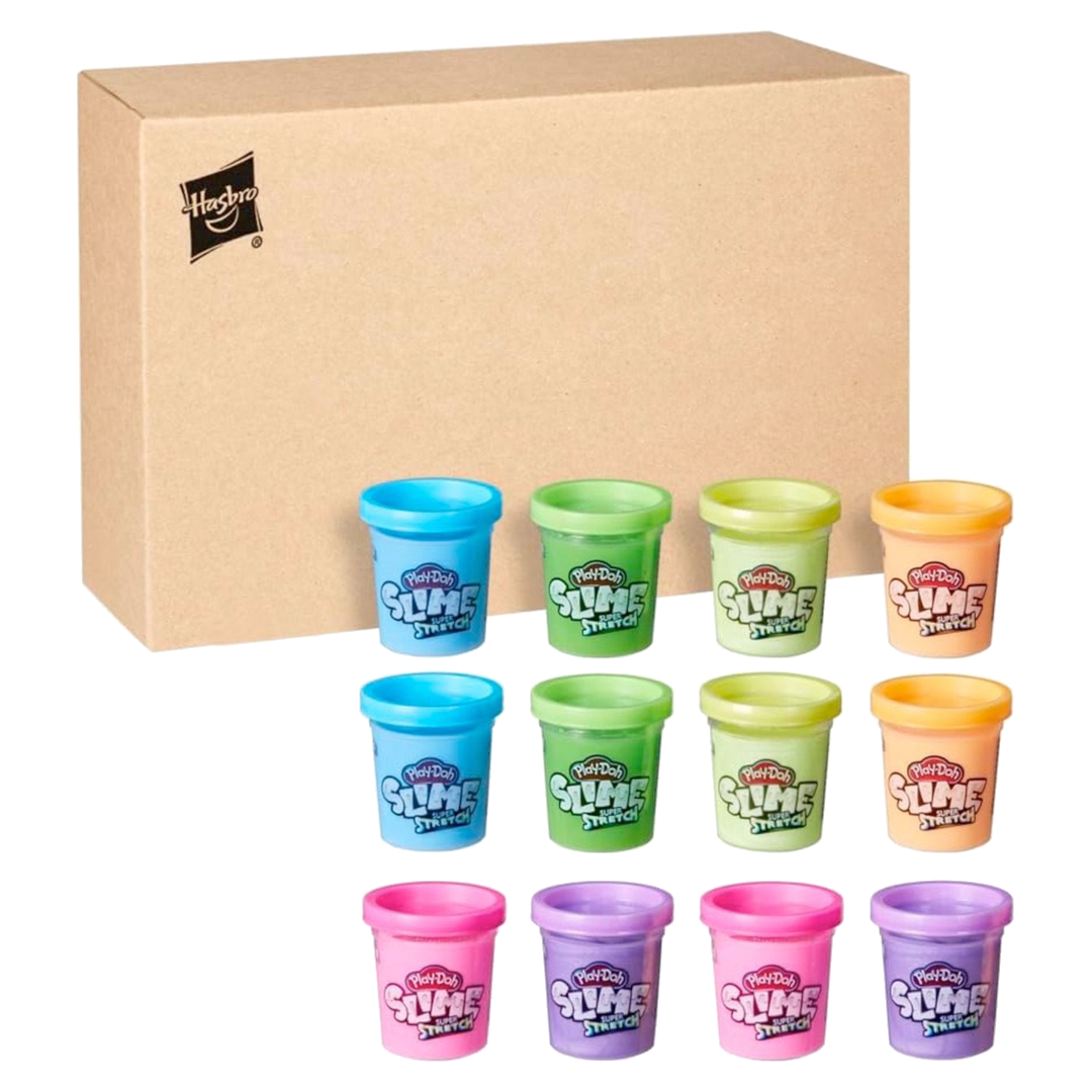 Slime Super Stretch Multipack van 12 potjes