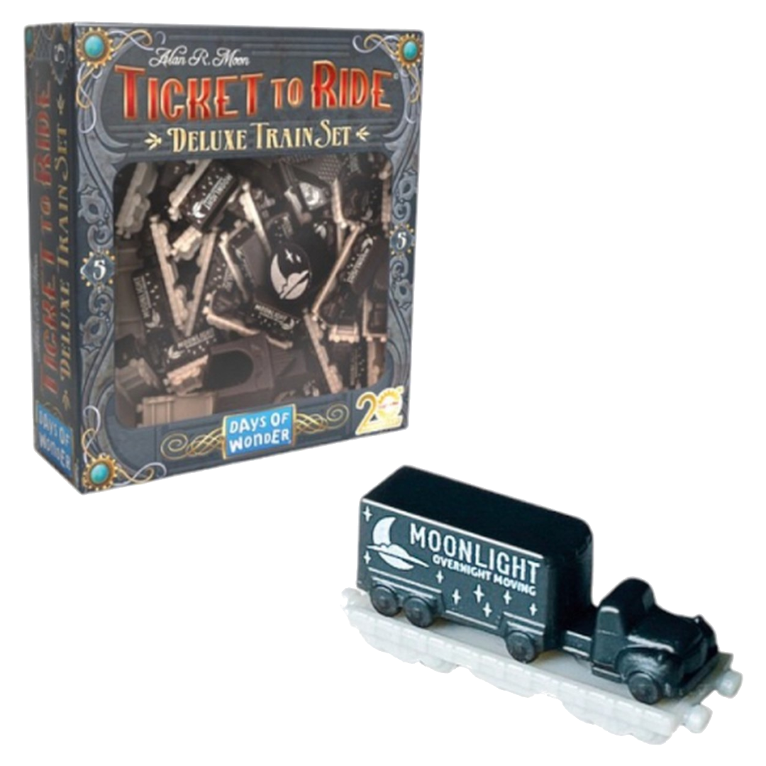 Ticket to Ride 20 jaar jubileum Deluxe Trein set