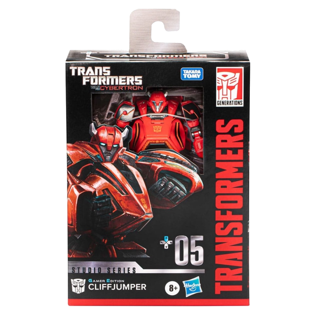 Transformers Studio Series Deluxe Class Action Figure Gamer Edition Cliffjumper 11 cm
