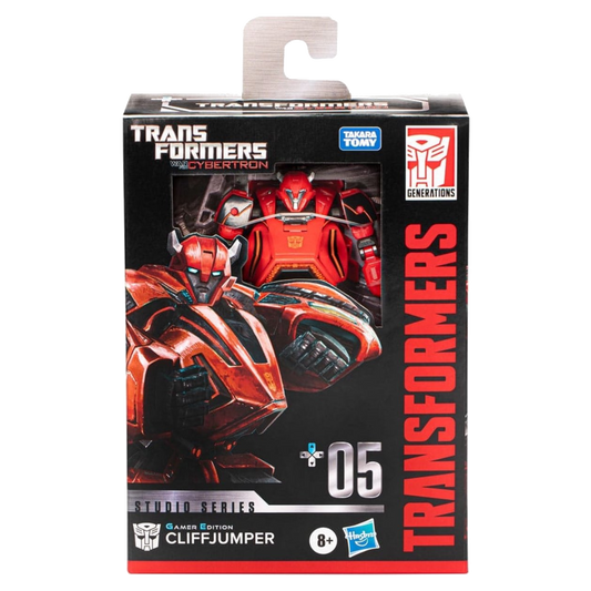 Transformers Studio Series Deluxe Class Action Figure Gamer Edition Cliffjumper 11 cm