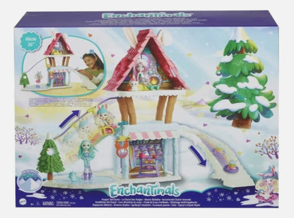 Enchantimals Hoppin' Ski Chalet Speelset