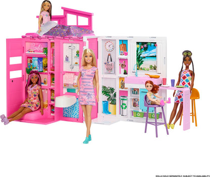 Barbie 65 jaar Vakantiehuis - Barbiepop - Poppenhuis