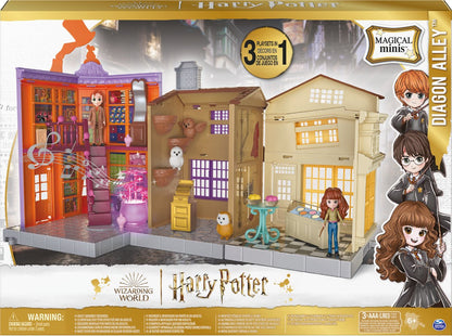 Harry Potter Magical Minis Wegisweg - 3-in-1 Speelfigurenset met licht & geluid