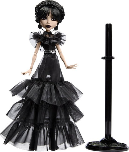 Mattel - Monster High Wednesday Addams Rave N Wednesday Black Dress