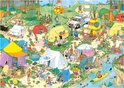 Jan van Haasteren - Kamperen in het Bos - 1000 stukjes puzzel - Legpuzzel