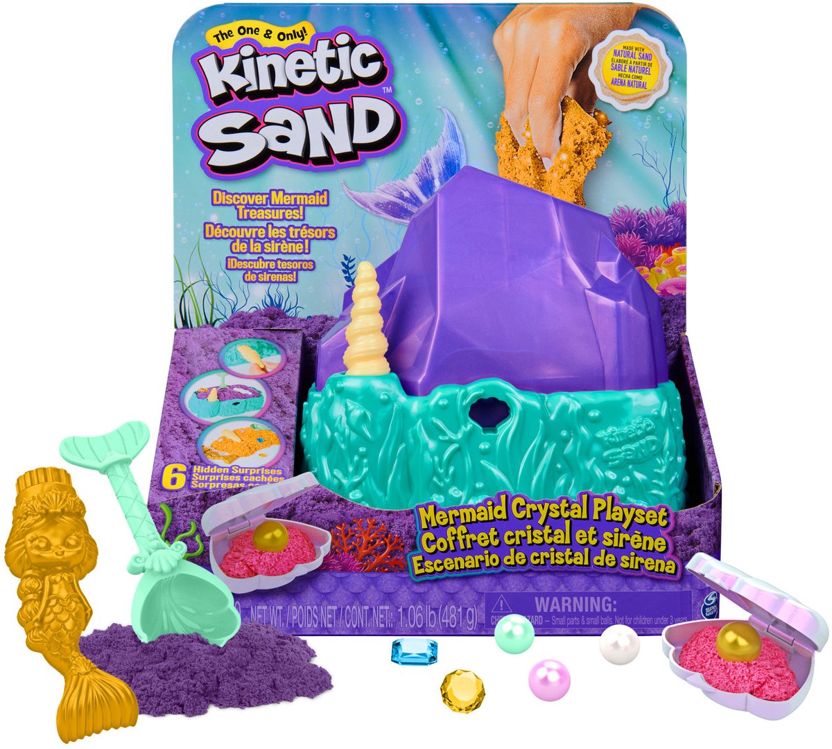 Kinetic Sand - Kristal Zeemeermin