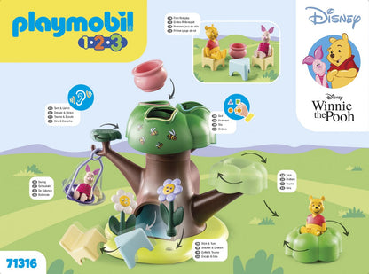 PLAYMOBIL 1.2.3 & Disney Winnie de Poeh Boomhut - 71316