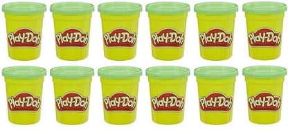 Play-Doh Groene Klei - 12 Potjes