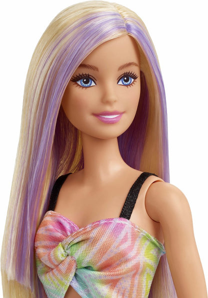 Barbie Fashionistas Pop - Blond - Tie-Dye Jurk - Pop