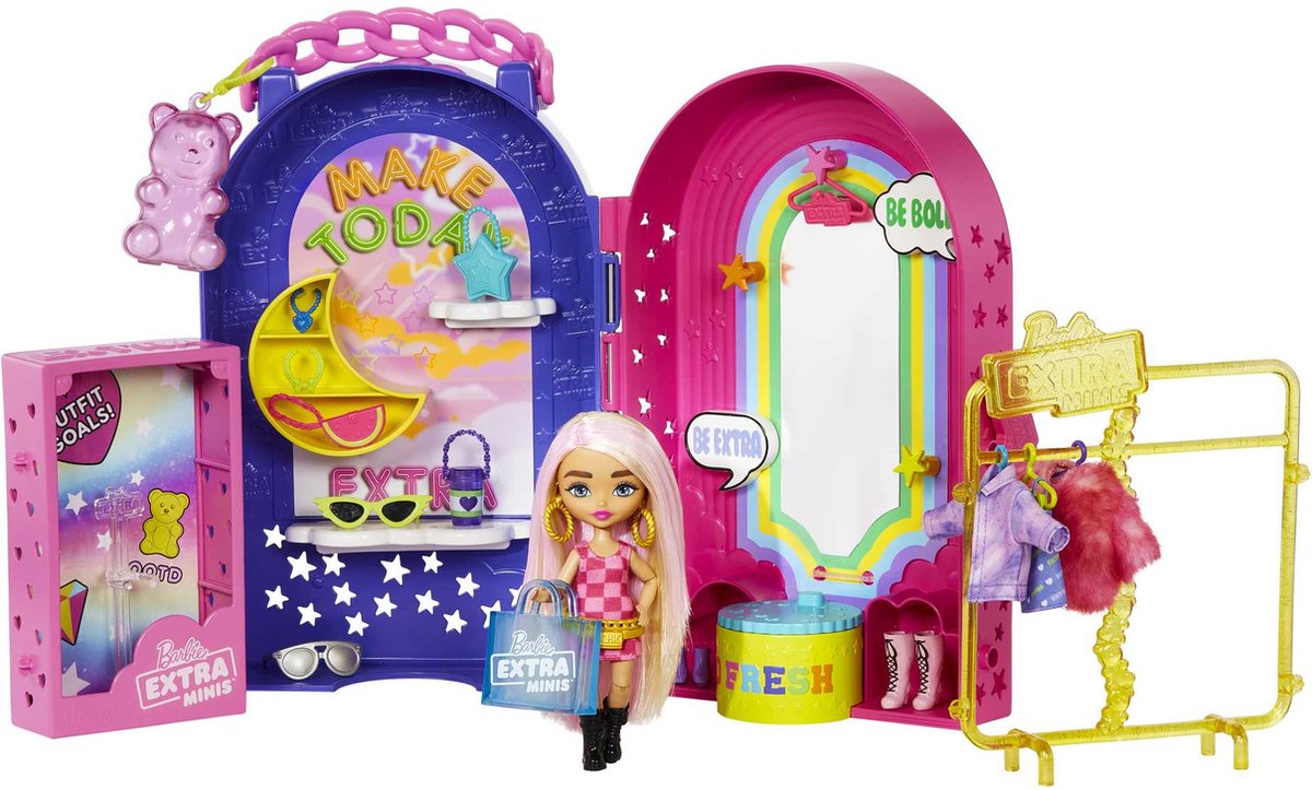 Barbie Extra Mini's Boetiek - Speelfigurenset