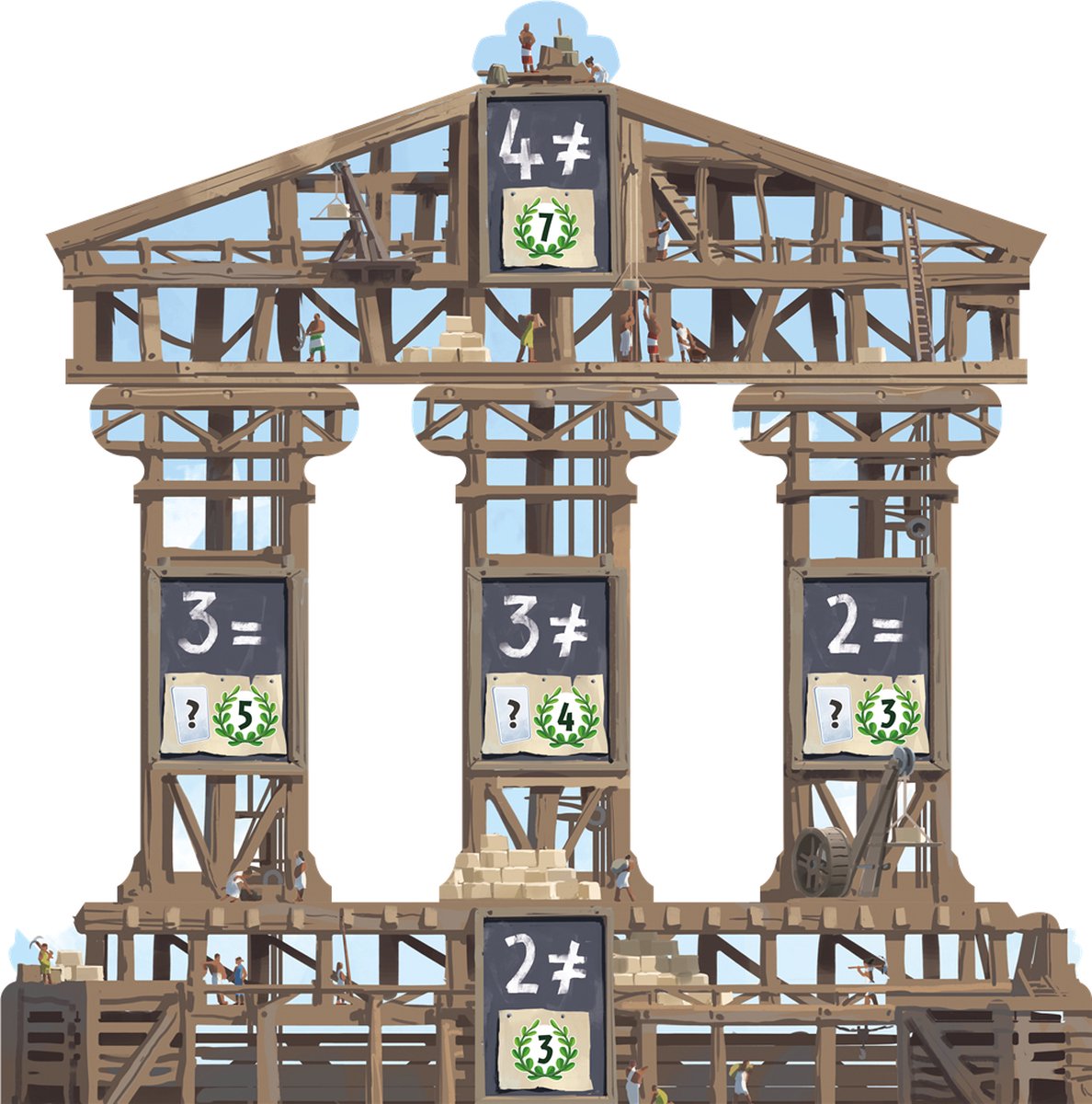 Repos Production 7 Wonders Architects - Bordspel voor 2-7 spelers - 8+ jaar