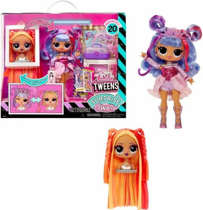 L.O.L. Surprise! Tweens Surprise - 16,5 cm - Swap Modepop - Buns-2-Braids Bailey