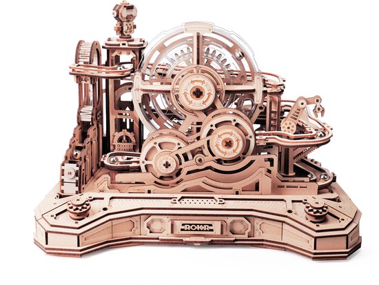 3D DIY Houten Modelbouwpakket Gearball Scramble, Marble Run, EGC01