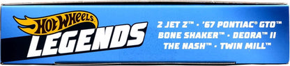 Mattel - Hot Wheels Legends Tour Themed 6 speelgoedvoertuigen