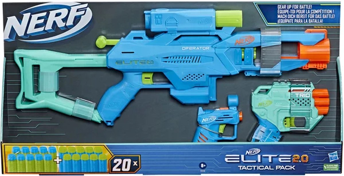 NERF Elite 2.0 Tactical Pack - Speelgoedblaster