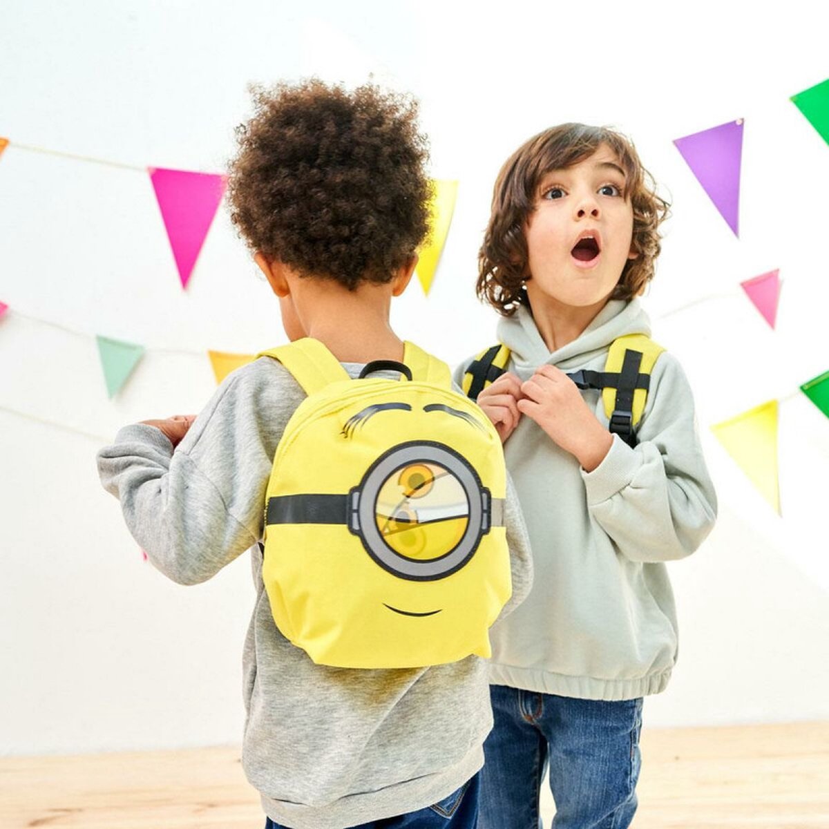 Kinderrugzak Minions Geel (9 x 20 x 27 cm)