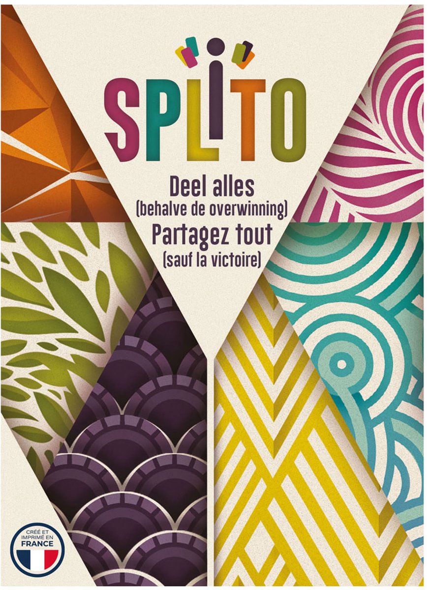 Blackrock Games Splito - Kaartspel voor 3 tot 8 spelers - Snel en leuk