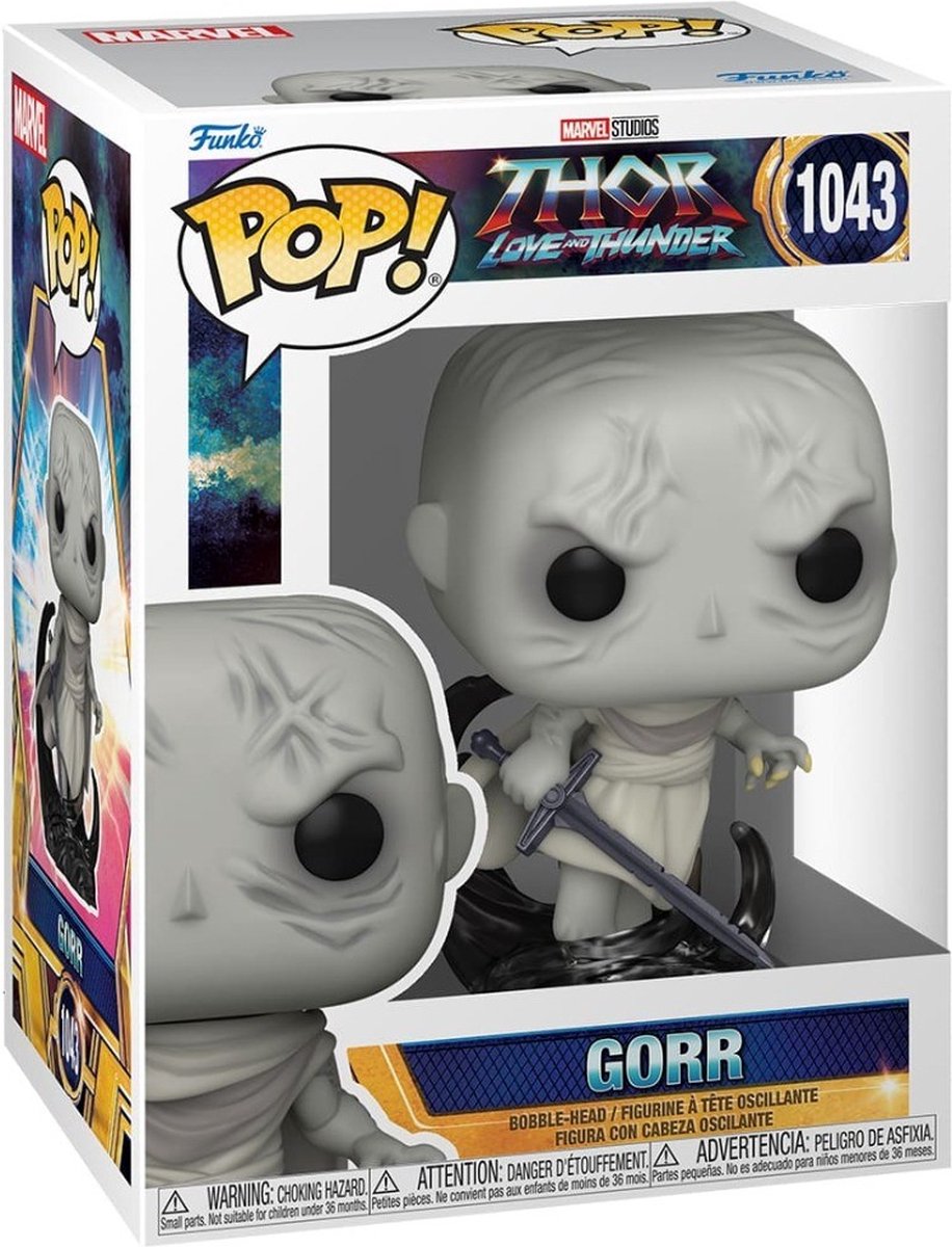 Funko Thor - Thor: Love & Thunder POP! Gorr 9 cm Verzamelfiguur - Multicolours