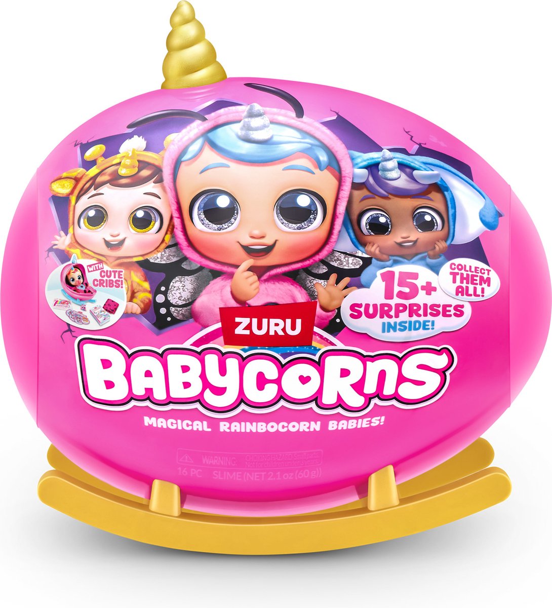 Zuru Rainbocorn babycorn surprise klein magisch speelgoed verrassing.