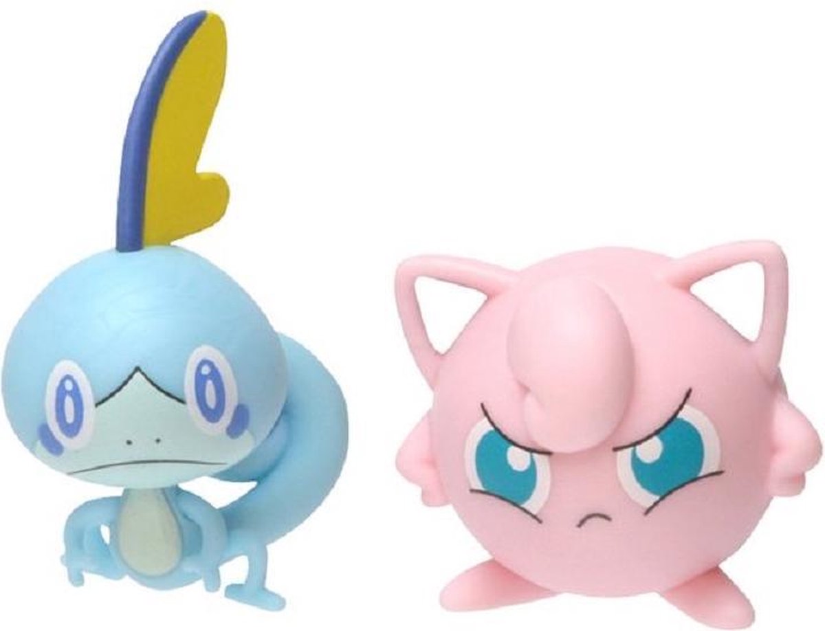 Pokémon Battle Figure Pack - Sobble vs. Jigglypuff - Vanaf 4 jaar