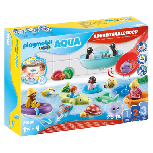 Playmobil 1.2.3 Aqua Adventskalender - 71086