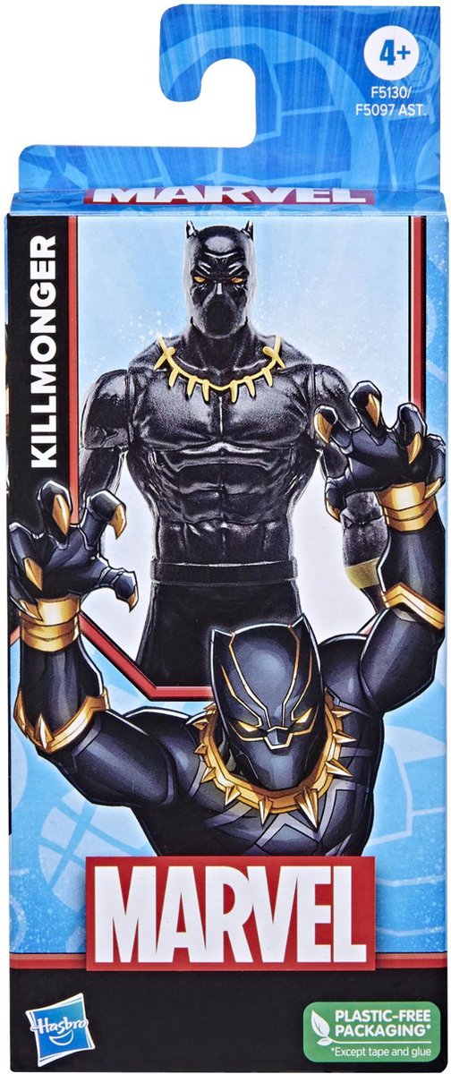 Marvel Killmonger Action Figure - Speelfiguur van 15 cm