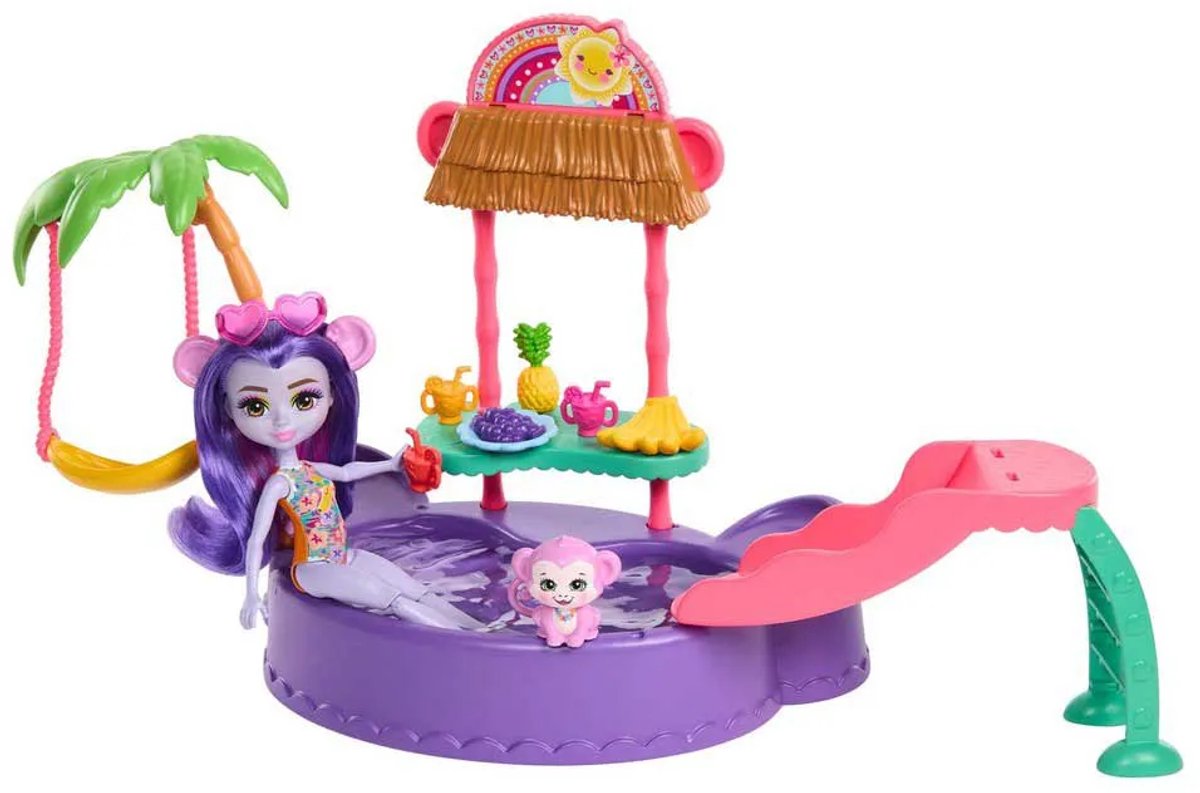 Enchantimals Zon en Strand Apenplonsbad - Speelset