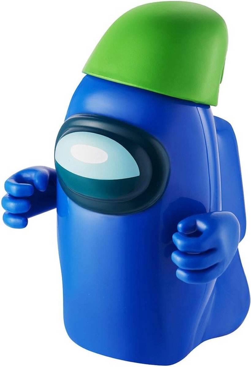 Among Us actiefiguur blauw - 12 cm - Met cadeauverpakking - Game merchandise