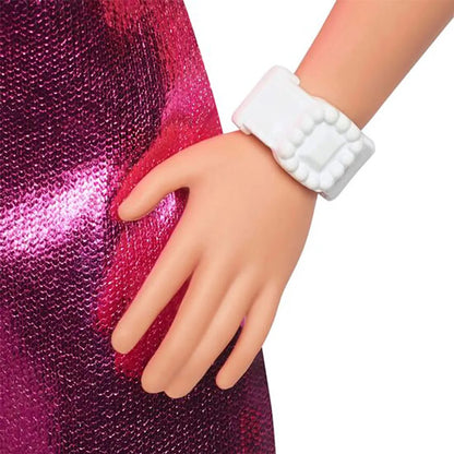 Barbie Fashionista - Fuchsia korte jurk - Modepop