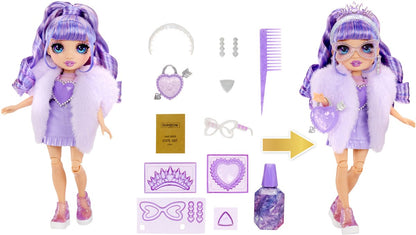 Rainbow High Creative Crystals-modepop - Violet