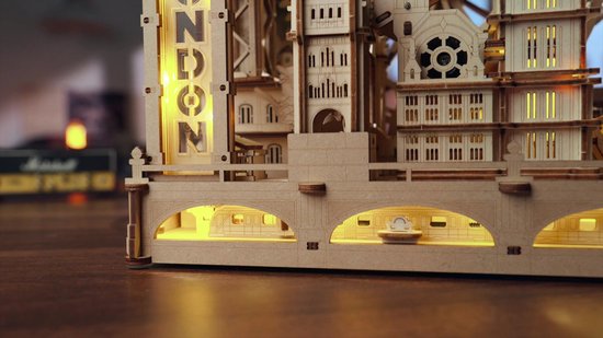 Marble Travel London – Marble Spaceport EGB01 – Houten Knikkerbaan